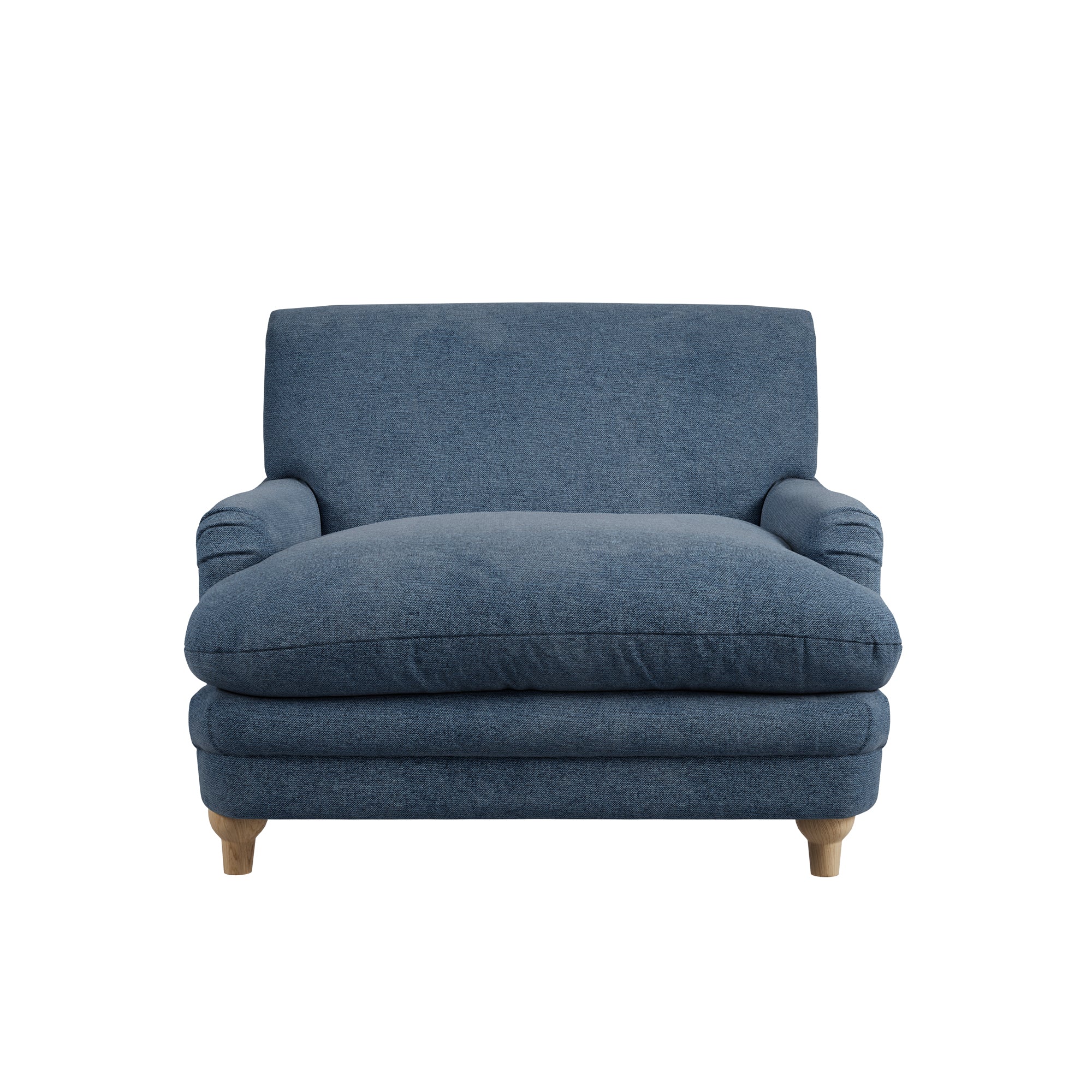 Plumpton Denim Blue Weave Accent Chair